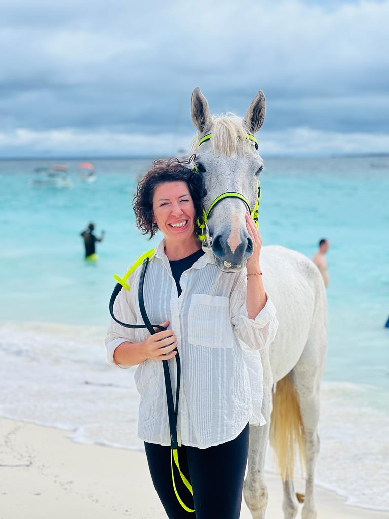 Natascha Tash retreat zanzibar horses coaching yoga